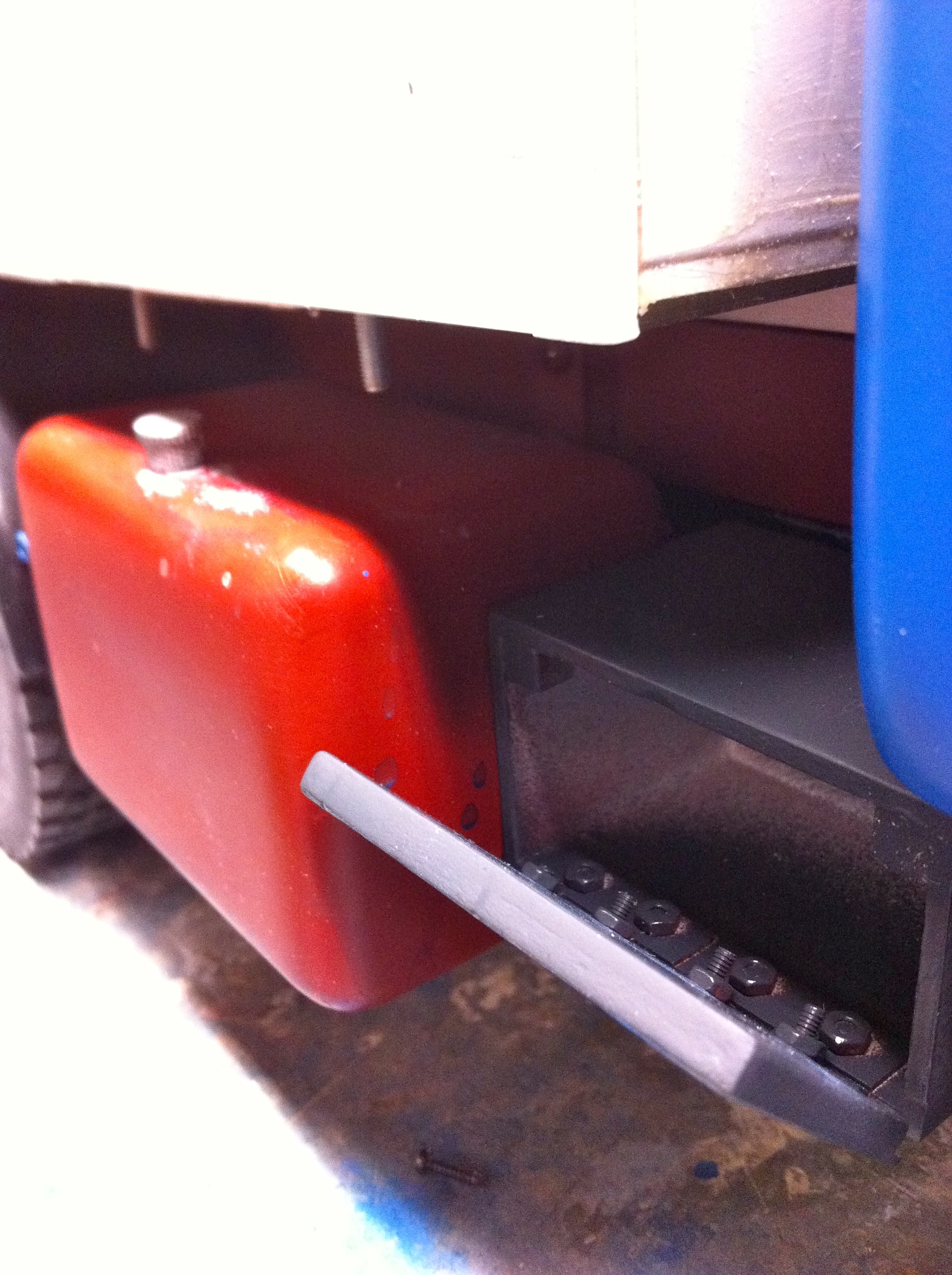 Staukasten mit Tank