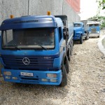 Mercedes-Benz SK 5053 5-Achs Kipper auf Tamiya Basis